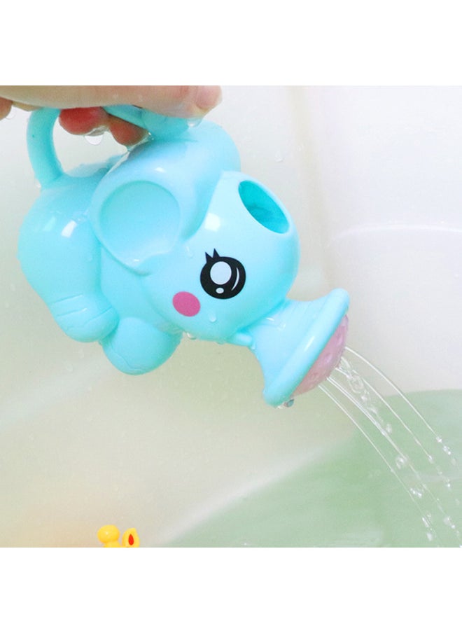 Generic - Children's Watering Pot Baby Bath Elephant Shower Water Toys Bathroom Bath Cartoon Baby Elephant Sprinkler Wholesale-Specifications:Elephant Kettle Shower (blue) - Image 1
