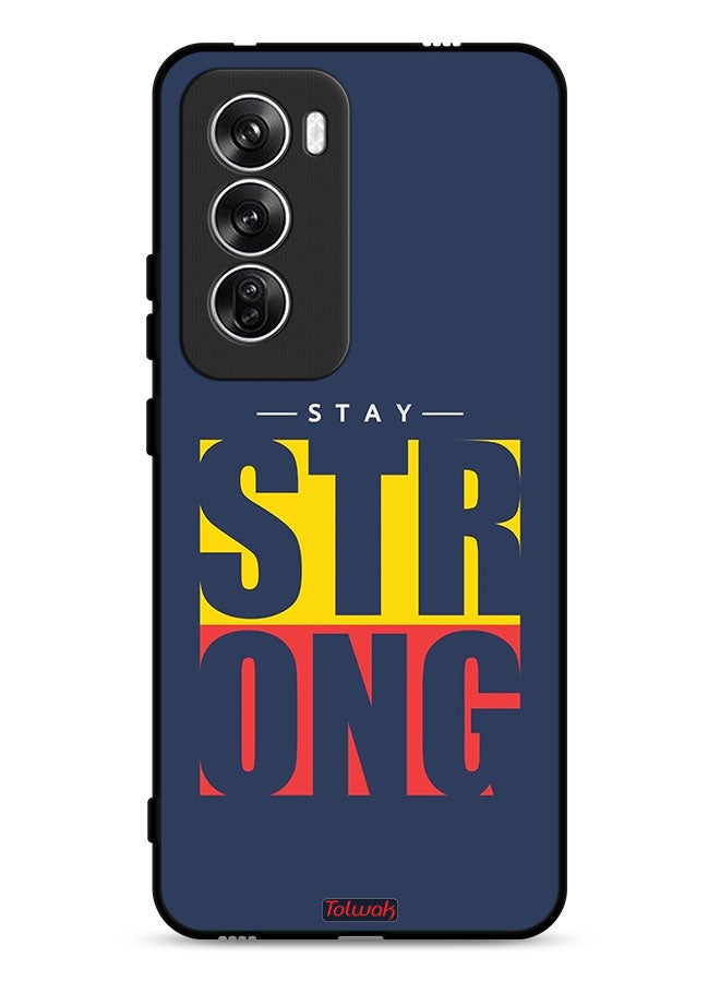 Tolwak Oppo Reno12 5G Protective Case Cover Stay Strong - Image 1