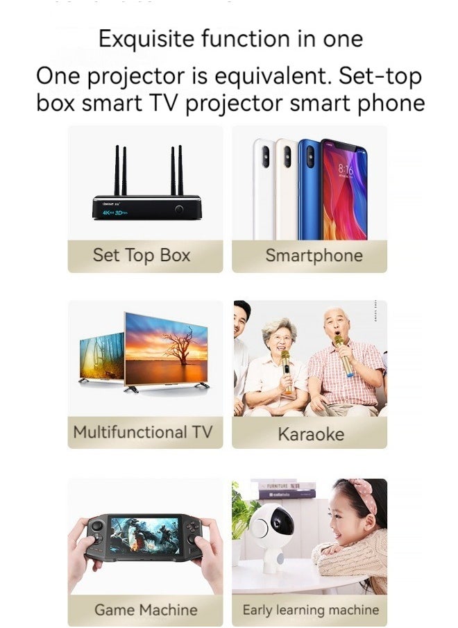 Portable projector home theater home office mobile phone mini projector HD smart projector - pzsku/Z81A5E3A6EA004335D4A9Z/45/_/1726199255/b5607098-9c8c-4237-b9b2-d9eb152cb0b9