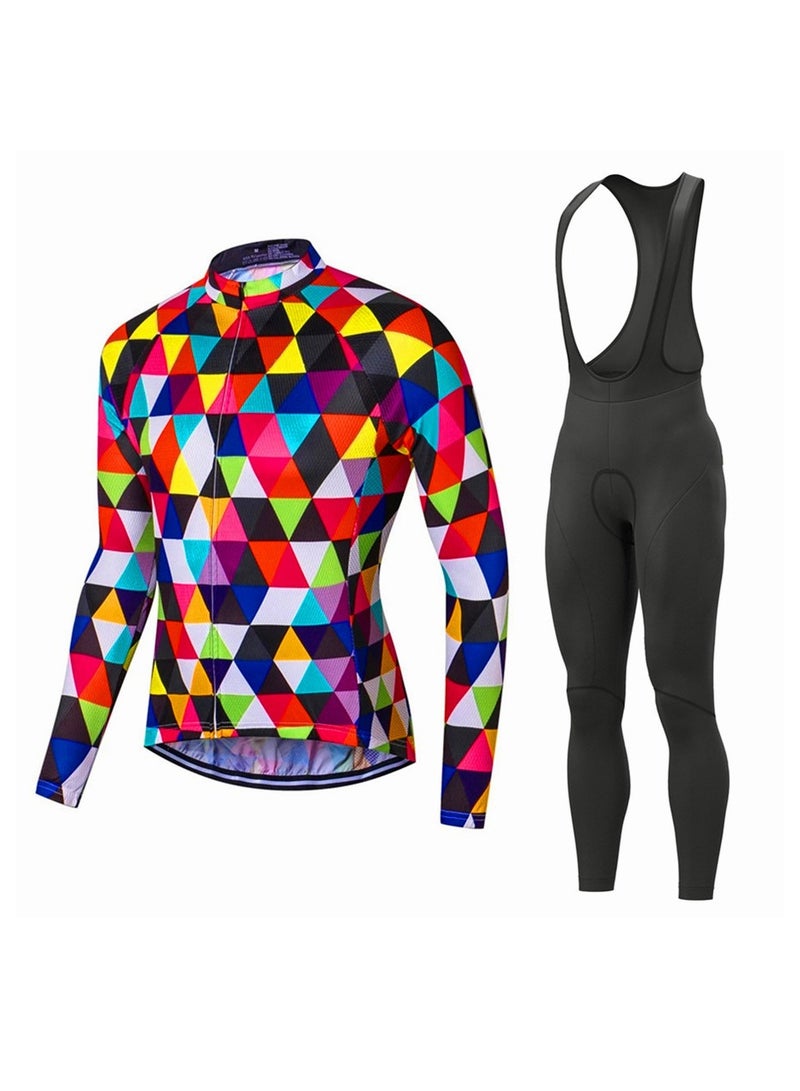 KUYING Outdoor Mountain Bike Road Bike Riding Suit Set 