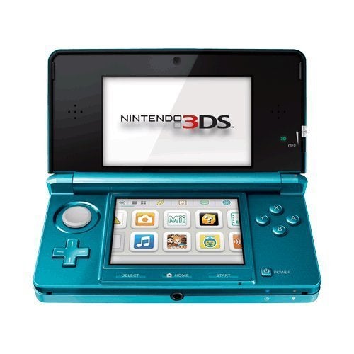 Nintendo 3DS Aqua Blue (Renewed) [video game] - Image 1