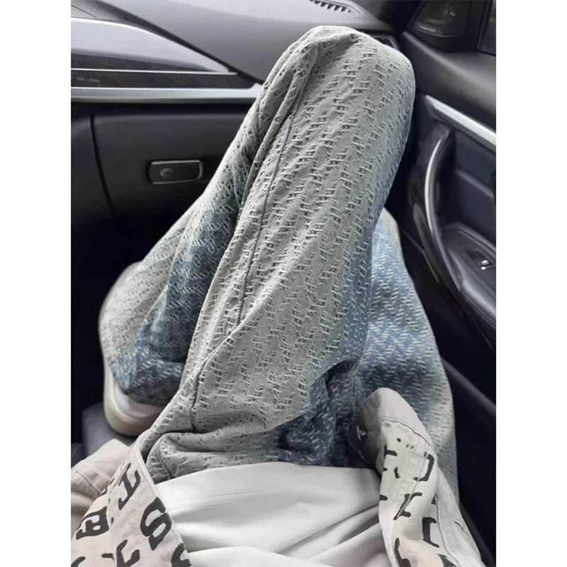 Unisex Classic Denim Jeans Loose Fit Daily Outdoor Wear - Image 4