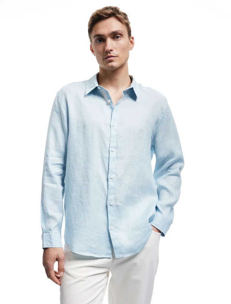كوتون Linen Shirt
