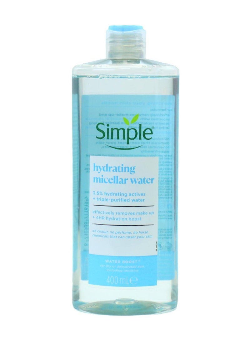 Simple Moisturizing Hydrating Makeup Remover 400ml