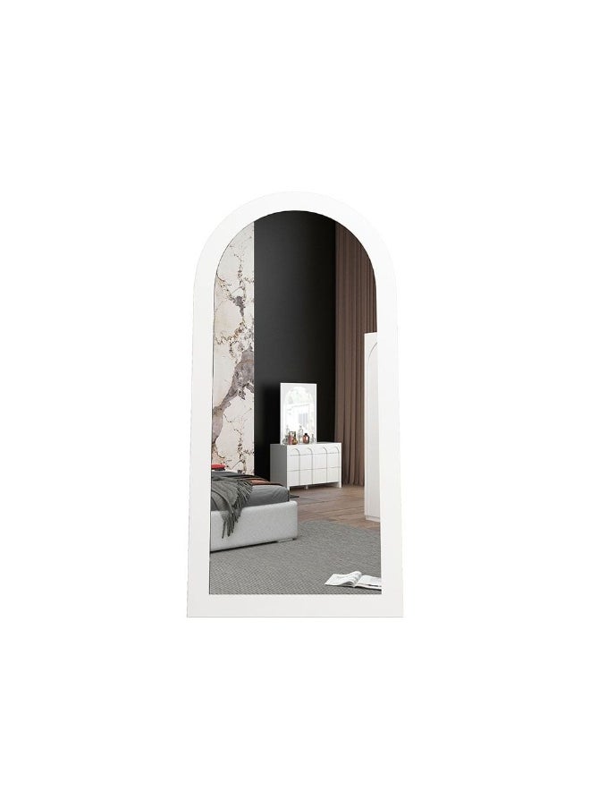 Calm Tall Standing Mirror Durable Dressing Makeup Mirror Body Mirror Modern Design Bedroom Furniture L80xW2.5xH165cm-White - pzsku/Z81A6373F2CE3DB90DBBCZ/45/_/1730975172/1555e008-e48b-4beb-9b67-14a8e82fa607