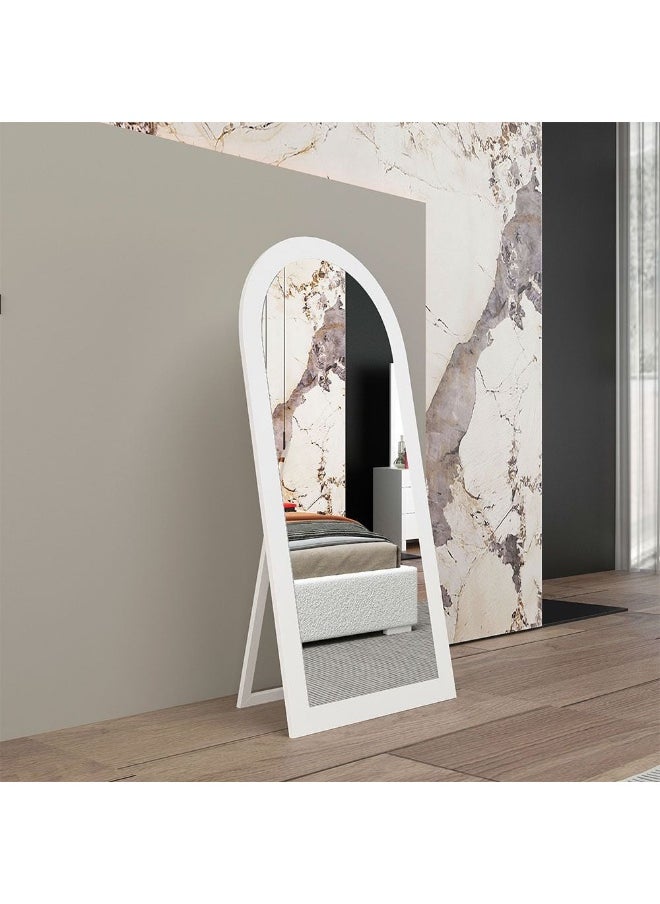 Calm Tall Standing Mirror Durable Dressing Makeup Mirror Body Mirror Modern Design Bedroom Furniture L80xW2.5xH165cm-White - pzsku/Z81A6373F2CE3DB90DBBCZ/45/_/1730975173/31a83e2d-ab6f-474f-ba1c-66995f0ec536