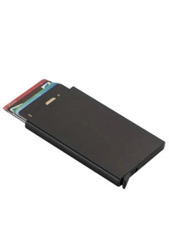 Generic Black Aluminum Card Holder And Mini Wallet  - Image 1
