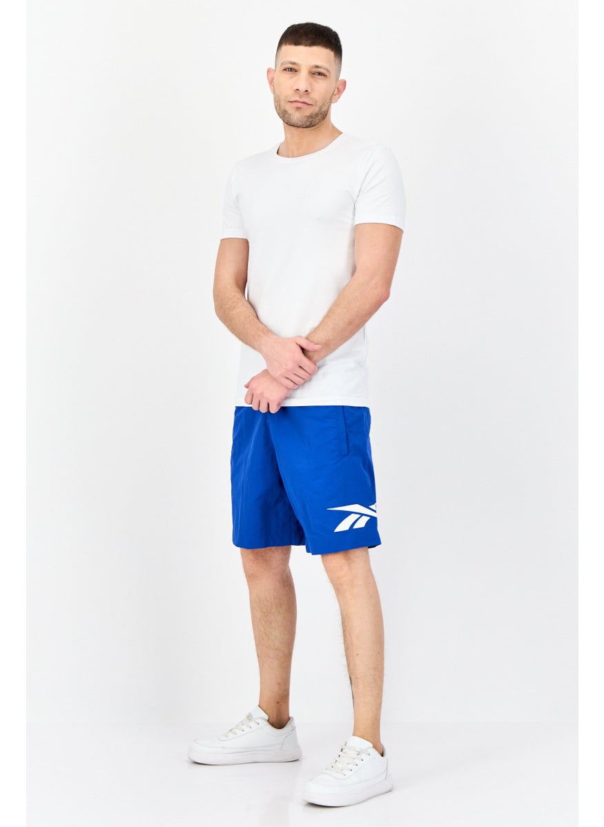 Reebok Men Sportswear Fit Outdoor Shorts, Blue  - Image 3