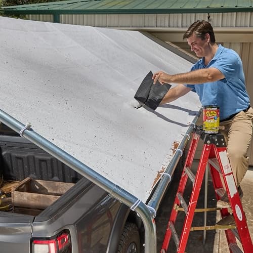 Flex Tape, Original Thick Flexible Rubberized Waterproof Tape - Seal and Patch Leaks, Works Underwater, Indoor Outdoor - Home RV Roof Plumbing and Pool Repairs, Black, 12 in x 10 ft, Pack of 1 - Image 4