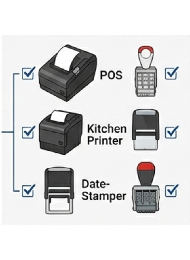 PH Original Product PH Compatible ERC-38 Black & Red Ribbon Cartridge for Epson TM-U220 TM-210 - Image 4