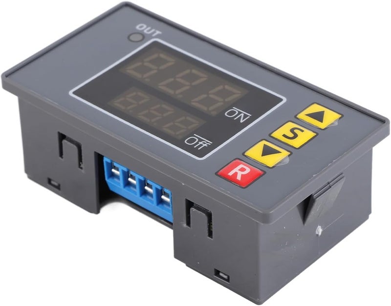 Timer Relay Module Wide Measuring Range Time Relay Switch for Time Control ABS Material (DC24V) - Image 2