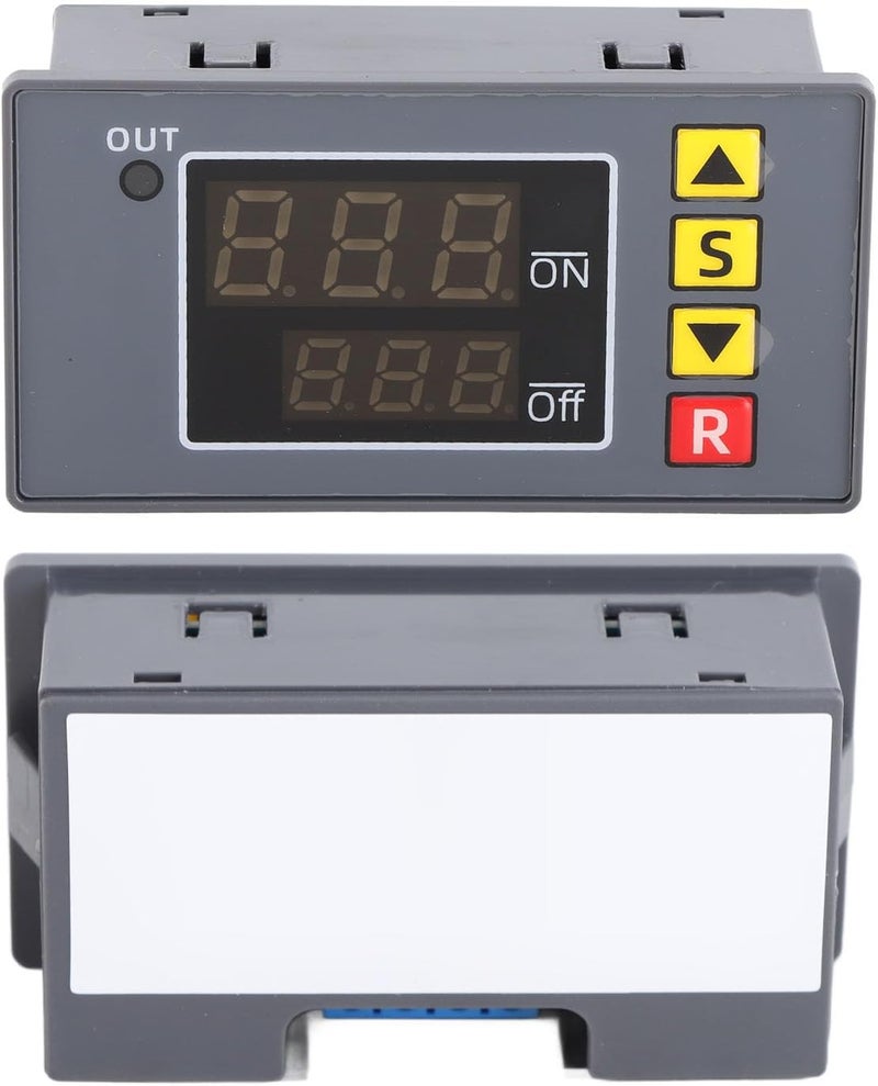 Timer Relay Module Wide Measuring Range Time Relay Switch for Time Control ABS Material (DC24V) - Image 3