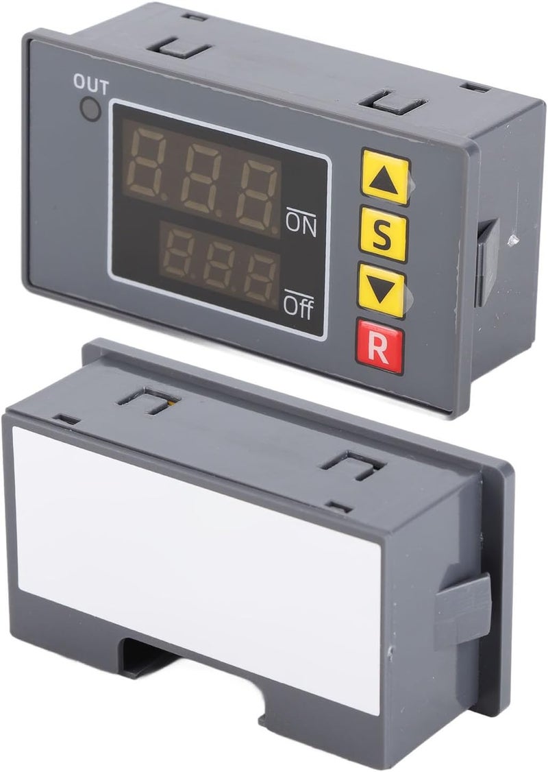 Timer Relay Module Wide Measuring Range Time Relay Switch for Time Control ABS Material (DC24V) - Image 5