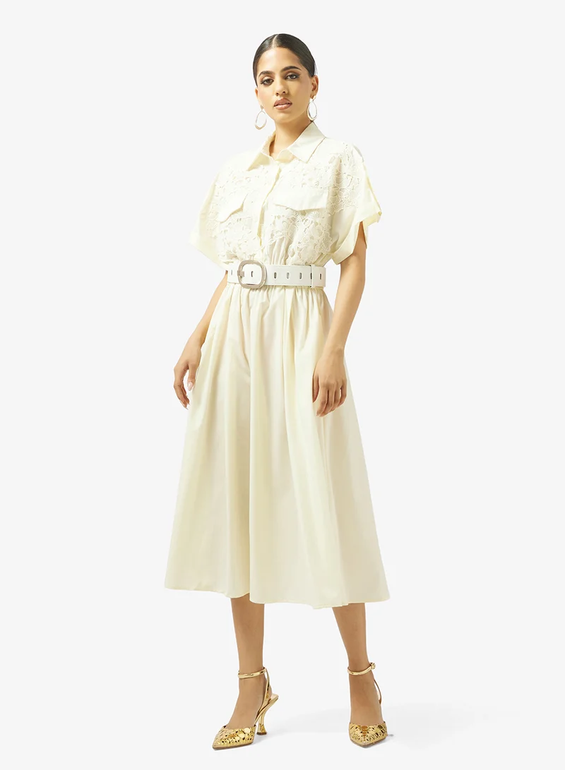 خزانة Belted Shirt Dress