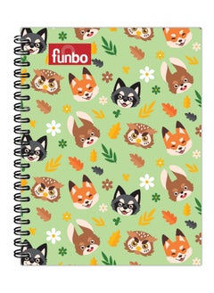 Funbo A4 Size Single Line Notebook With PP Cover 80 Sheets  - Image 1