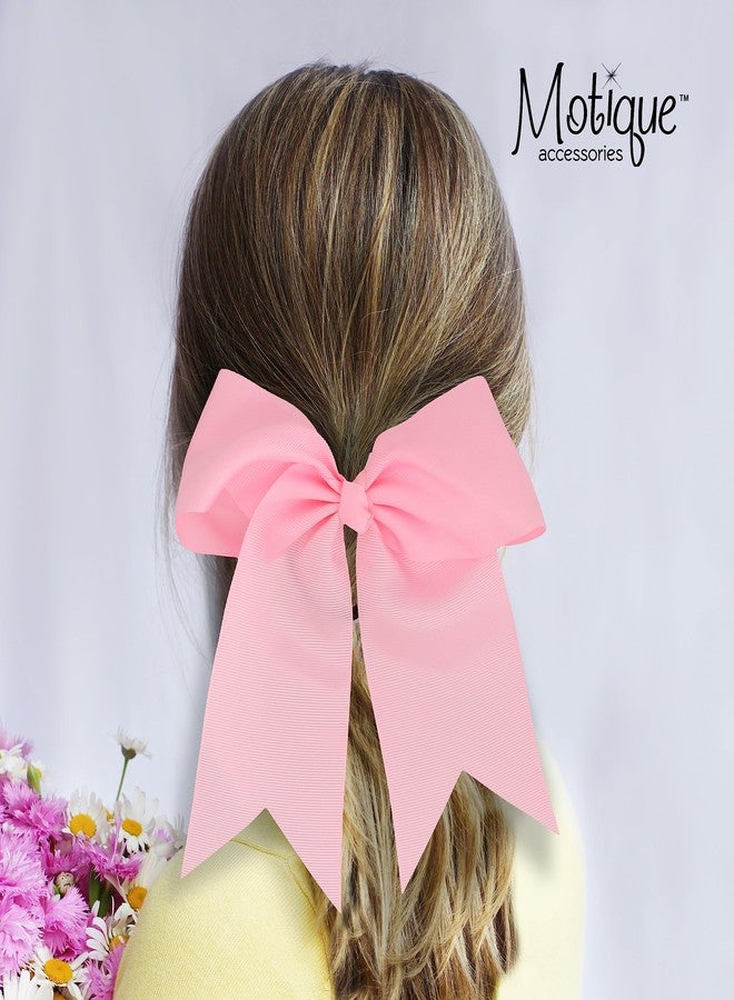 موتيك أكسيسوريز مهر ضخم مزين بفيونكة وذيول (لون وردي فاتح) - Image 2