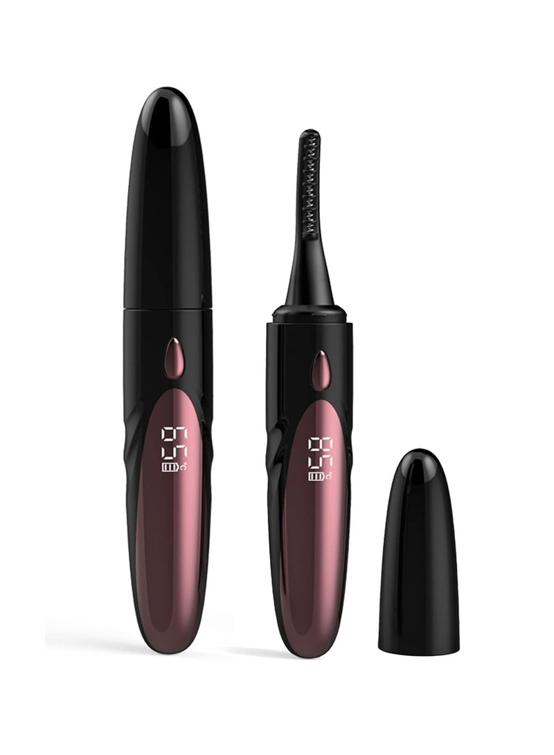 Heated Eyelash Curlers Fast Heat up Within 10s, Electric Eyelash Curler for Women, 24Hours Long Lasting, lash Curler Type C Rechargeable - Image 1