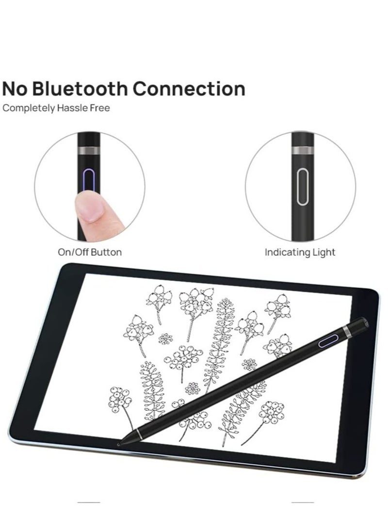 ELTRAZONE Stylus Pen for iPad Apple Pencil for iPad 9/8/7/6/5/4/3/2 Pro 12.9/11/10.5/9.7 Air 5/4/3/2 Mini 6/5/4 Alternative 2nd 1st Generation Stylus Pens for Touch Screens  - Image 4