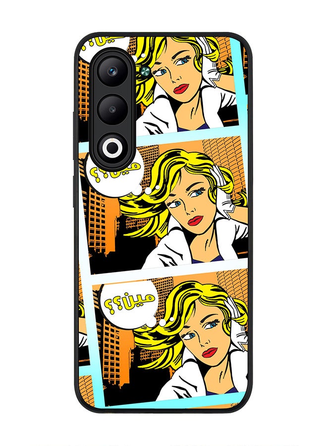Stylizedd For Oppo A5 5G / A5 4G Case,Slim fit Camera Protection, Shockproof Thin Phone cover  - Meen (Comic Strip)