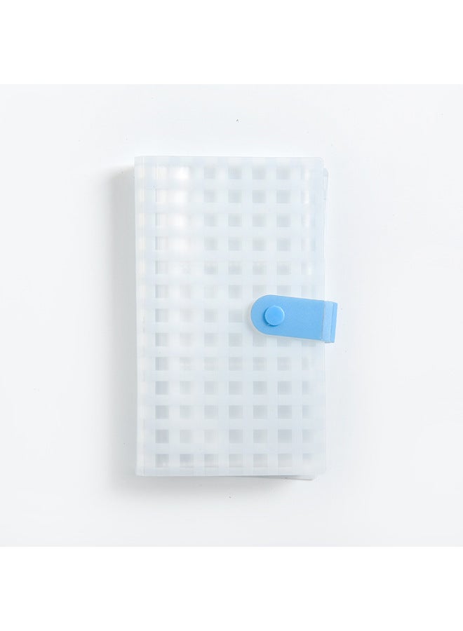 Bock Buckle Business Card Photo Album, Photo Star Chasing Card Bag, Business Card Holder, Ticket Collection Card Storage - Image 1