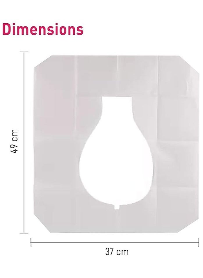 Sirona - Sirona Pee Buddy Disposable Toilet Seat Covers - 20 Sheets Pack of 2 - Image 1