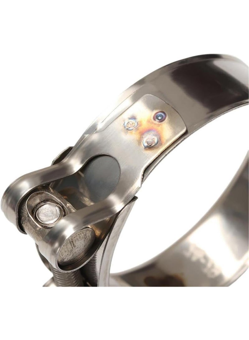 GGOOT 1 Pc Stainless Steel T Bolt Exhaust Pipe Clip Hose Clamps Sealing Welding Marine Clip Repair Tool Hardware Accessories,92,97mm - Image 4