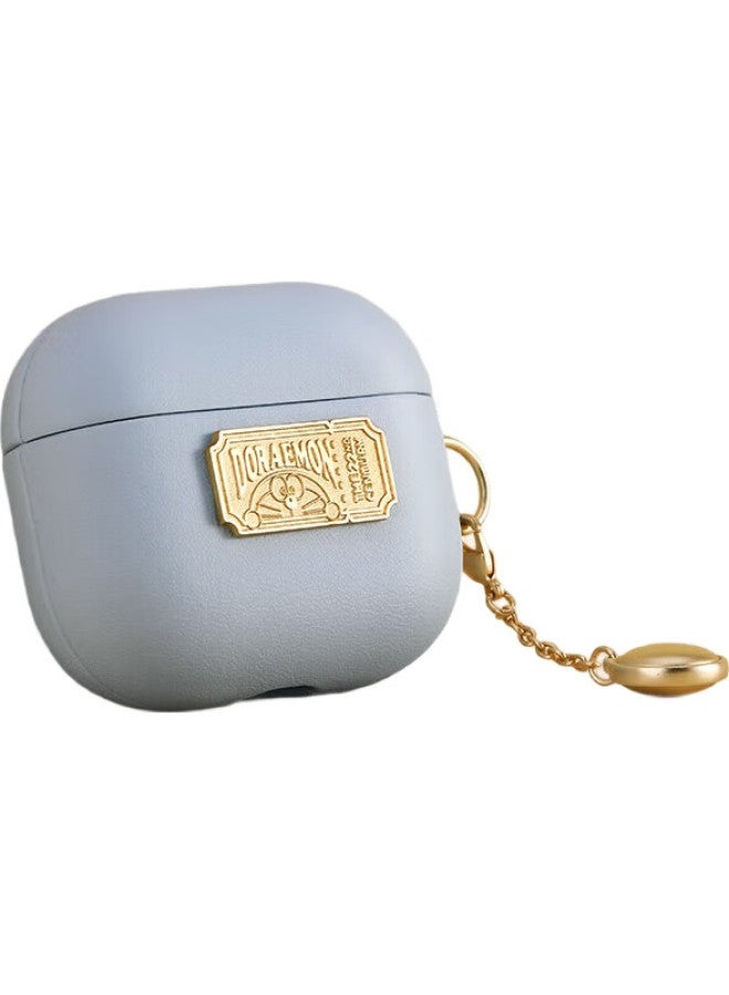 Rock Doraemon Airpods Pro 2/Second Generation Protective Case, Apple Earphone Case, Leather Storage Box, Anti-Theft, Shockproof, Dustproof, Anti-Fingerprint, Wax Seal - Image 1