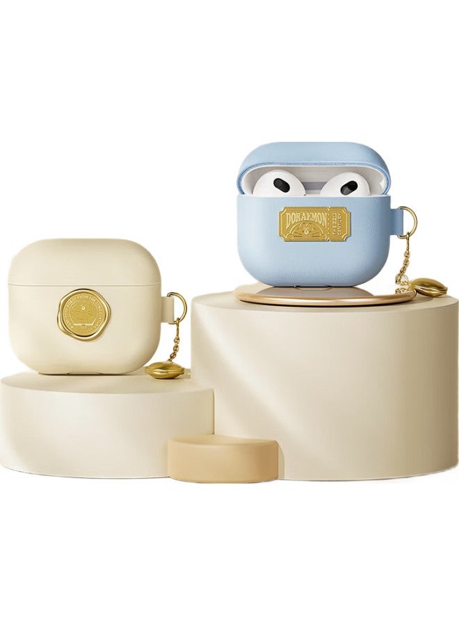 Rock Doraemon Airpods Pro 2/Second Generation Protective Case, Apple Earphone Case, Leather Storage Box, Anti-Theft, Shockproof, Dustproof, Anti-Fingerprint, Wax Seal - Image 3