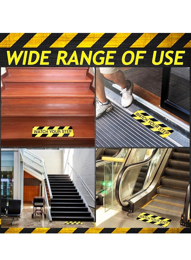 4 جهاز كمبيوتر شخصي مشاهدة خطوة الطابق ملصقات علامة تحذير ملصق لاصق شريط مضاد للانزلاق شريط كاش للسلامة في مكان العمل حذر الأرضية الرطبة - Image 5