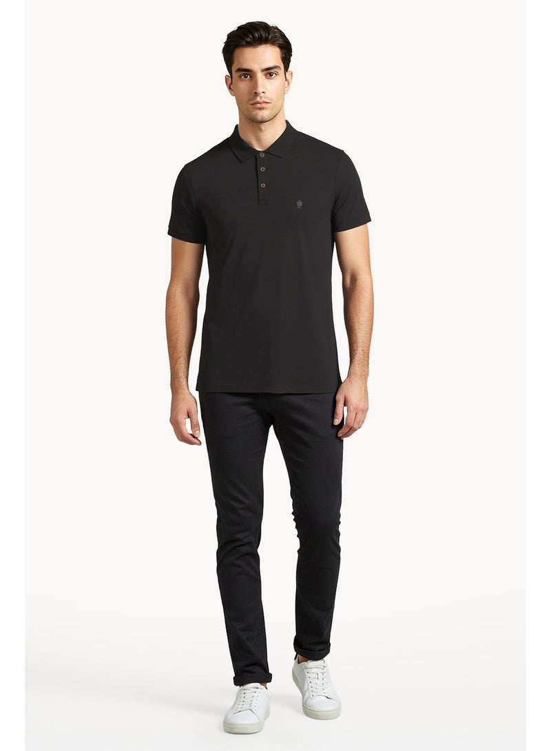 French Connection Premium Cotton Logo Polo Shirt - Image 3