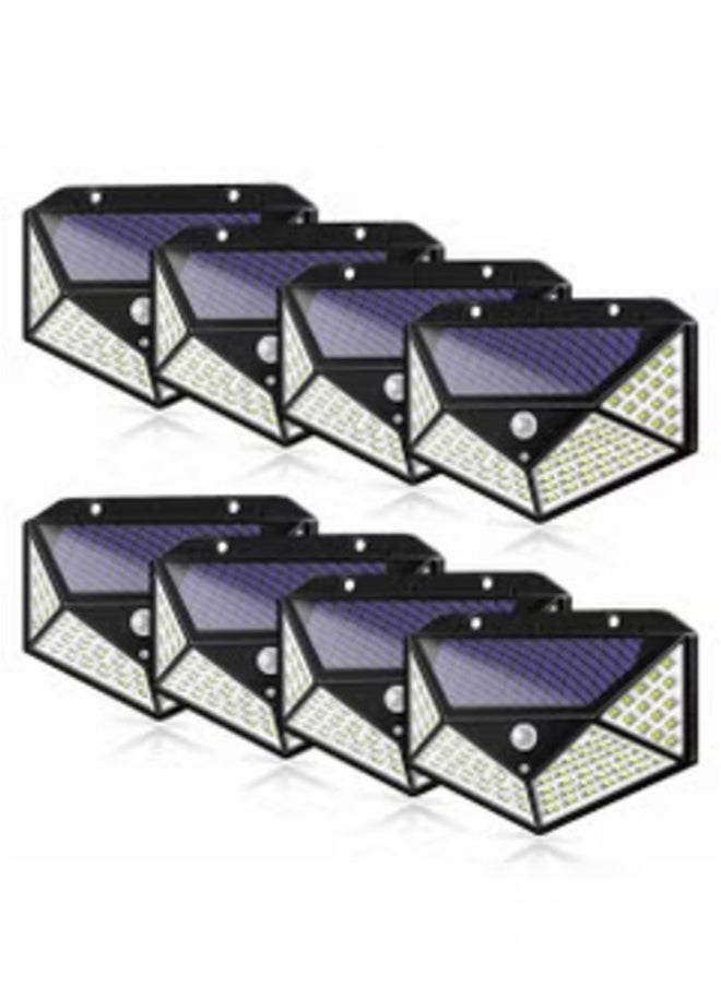 Generic - "8 Pairs of Waterproof Solar Outdoor LED Lights with Reflectors – Ideal for Front Door, Yard, Garage, and Deck" - Image 1