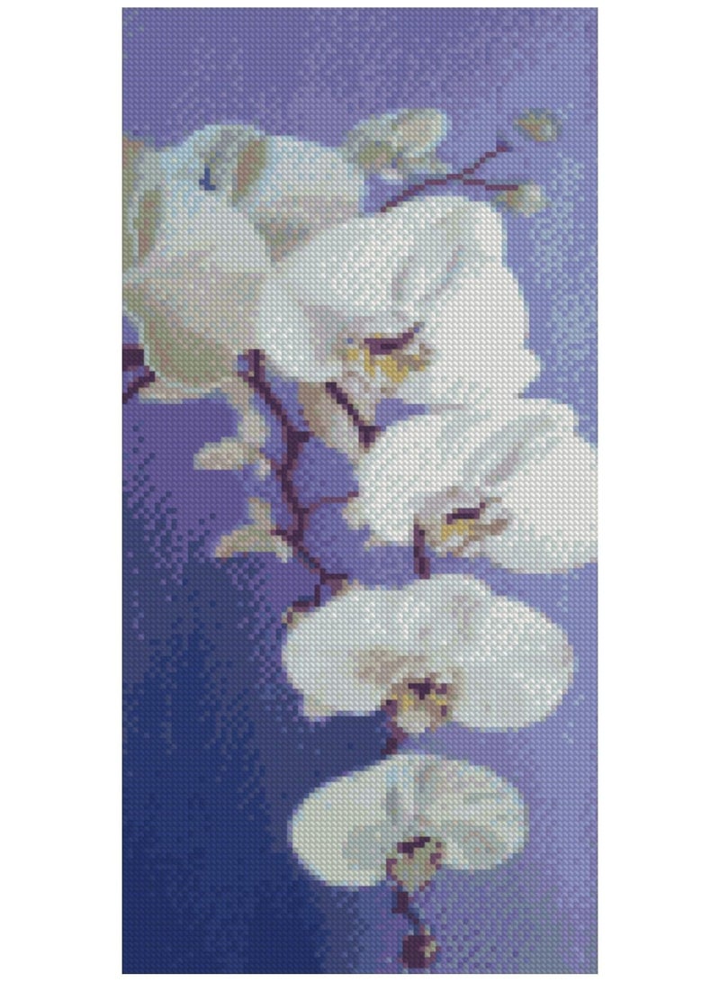 STRATEG DIY 5D Round Diamond Painting Crafts Kits Multicolor - Image 1