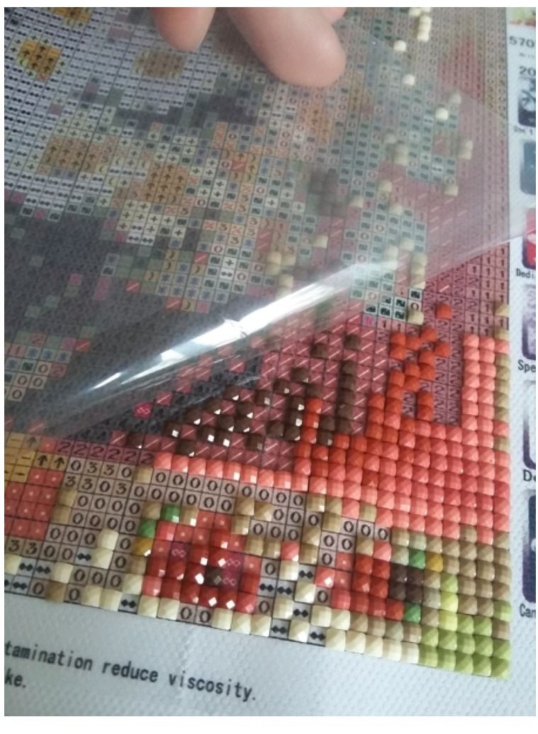 STRATEG DIY 5D Round Diamond Painting Crafts Kits Multicolor - Image 5