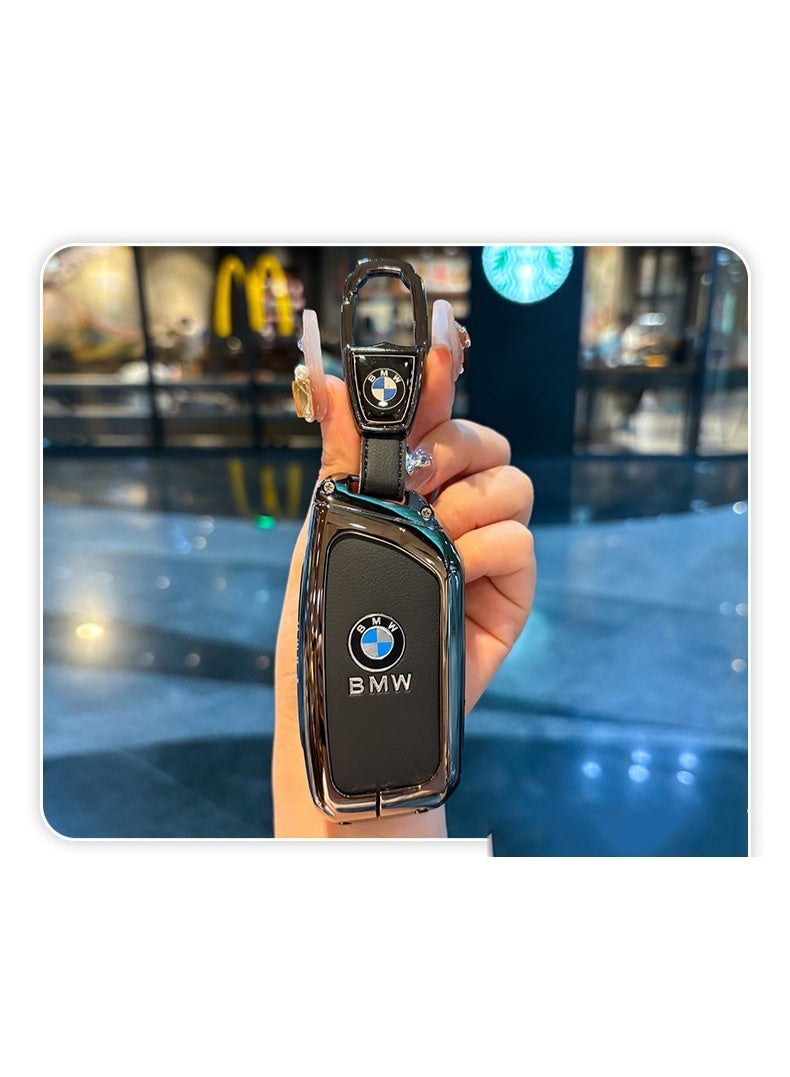 BMW Exquisite car key protection cover suitable for 24 BMW 5 Series key covers 530li/525li, 7 Series, 3 Series, new x1/x5/x7, high-end car key shell cases - Image 2