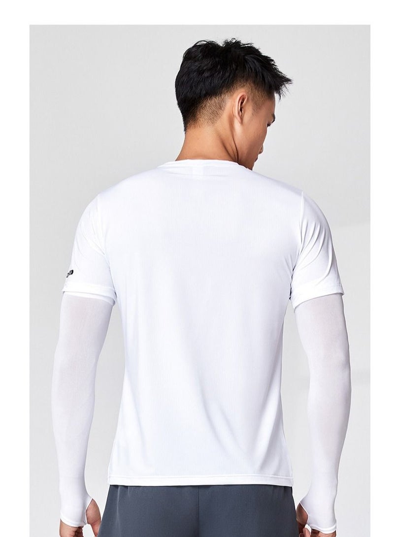 UTDOORWEAR Summer New Men's Sports Quick Dry Short Sleeve T-Shirt - Image 2