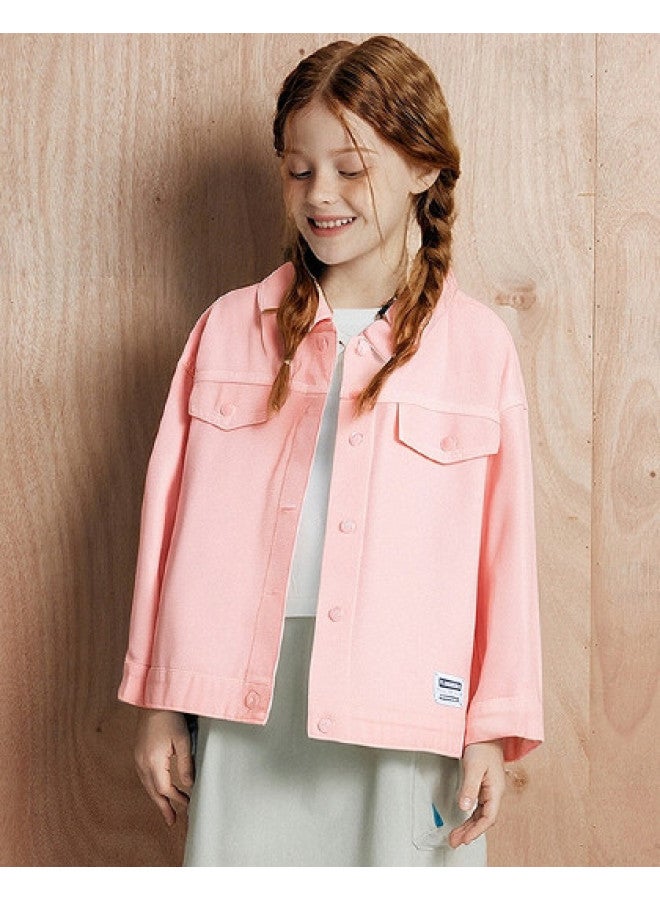 DEESHA Girls' 25 Autumn Mid-older Kids' Autumn Casual Jacket - Image 1