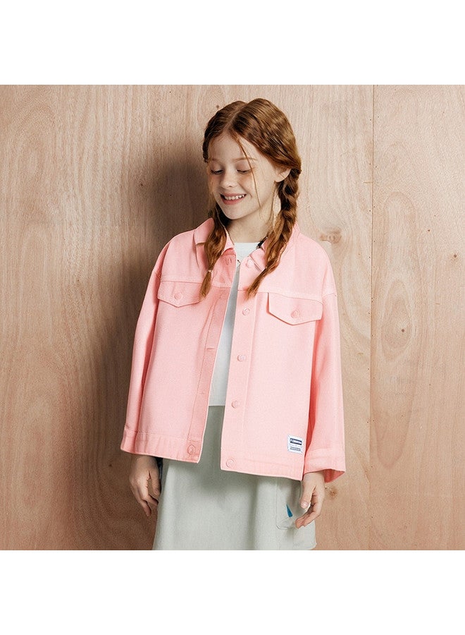 DEESHA Girls' 25 Autumn Mid-older Kids' Autumn Casual Jacket - Image 2
