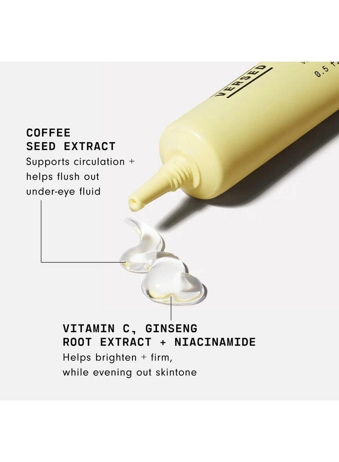 Versed Versed Vacation Eyes Brightening Eye Gel - Lightweight Cooling Gel For Puffy Eyes with Vitamin C, Ginseng Root Extract and Niacinamide - Help Reduce Under-Eye Darkness - Vegan (0.5 fl oz) - Image 3