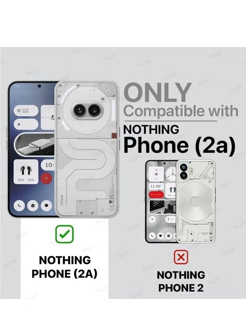 ELTRAZONE Nothing Phone 2a Clear Case | Shockproof TPU Cover with Reinforced Corner Bumpers | Slim, Flexible & Scratch-Resistant Protection for Nothing Phone 2a (6.7-Inch) - Image 2
