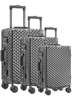 keke 3 Pieces Aluminium Hardside 360 degree Spinner Wheels Trolley Luggage Set with TSA Lock 20/24/28 Inch  - Image 1