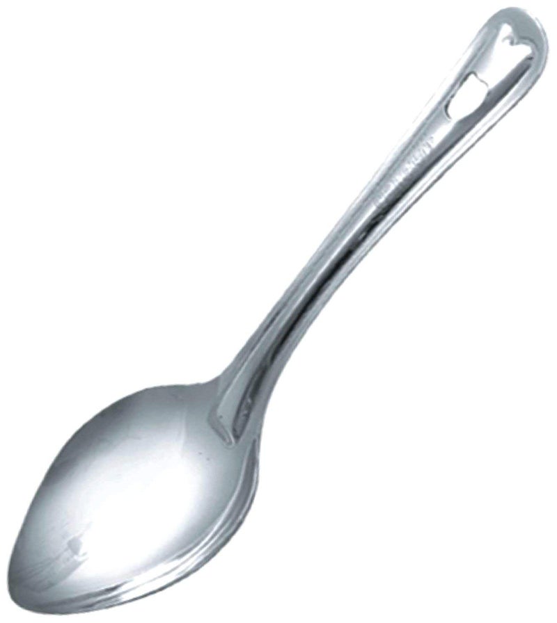 RJ kitchenware Store Stainless Steel Basting Serving Spoon,32 Cms Stainless Steel Deep Spoon | Soup | Curry Sambar Dal Dahi Lassi Milk Cooking and Serving Spoon for Kitchen Set of, Deep Spoon - Image 2