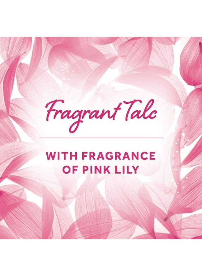 Pond's Pink Lily Fragrant Talc 300 g - Image 3