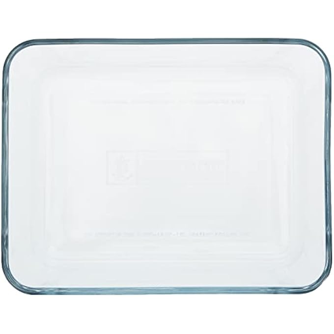 ريحني 91849 طبق مستطيل متوسط الختم مع غطاء أحمر - Image 3