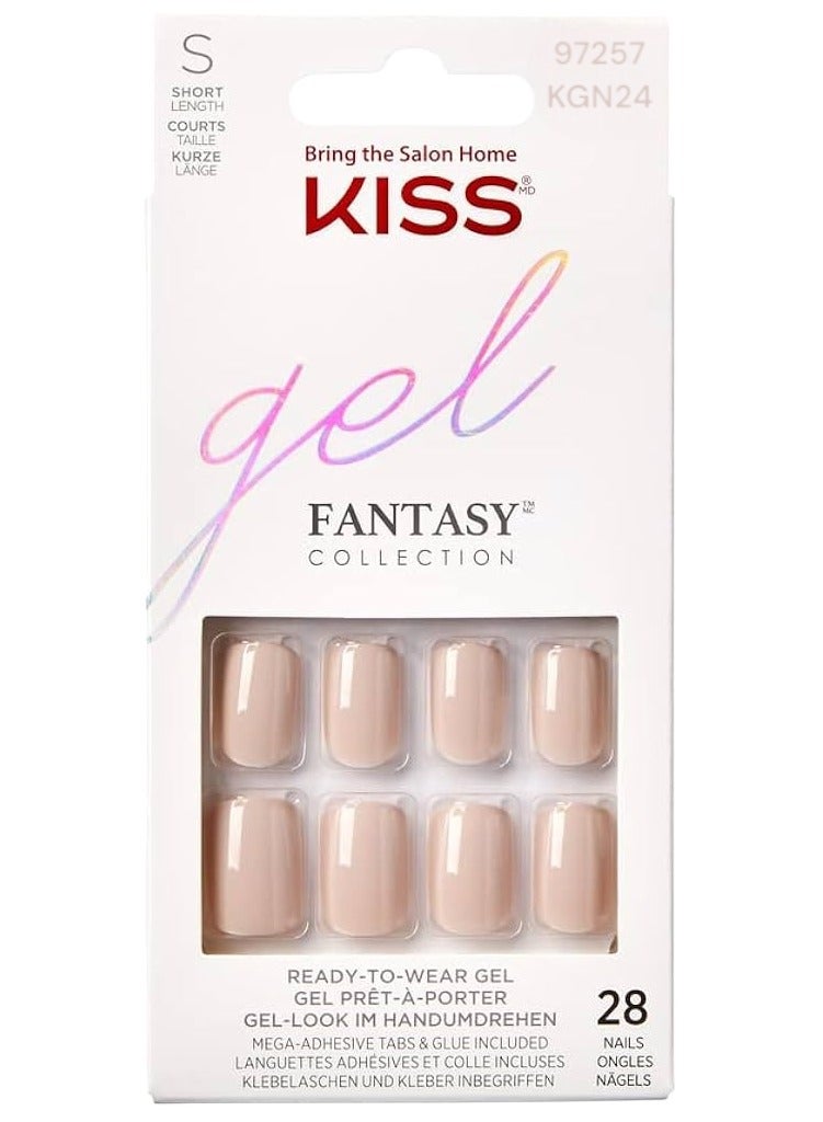 KISS gel Fantasy Collection 28 Nails Size S KGN27C - Image 1