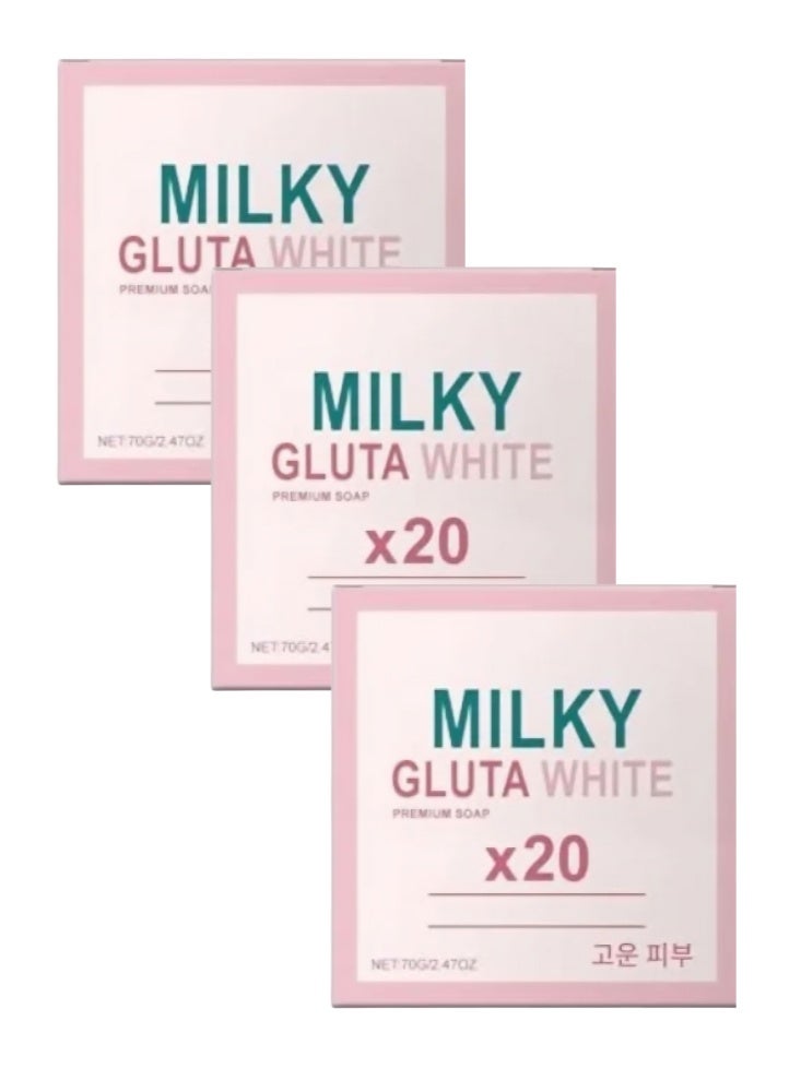 3Pics Gluta White X20 Premium Soap