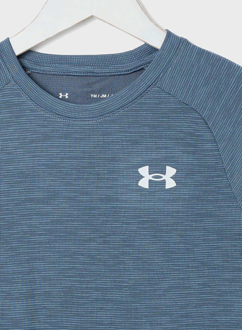 UNDER ARMOUR Youth Tech Textured T-Shirt