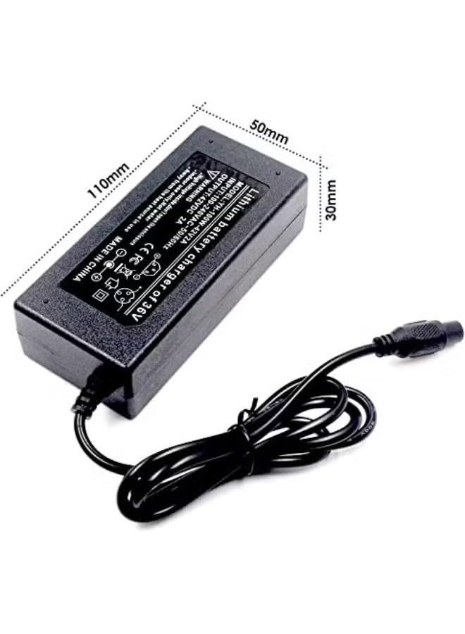 JAJEEK Universal Fast Battery Charger for Hoverboards & 36V Electric Scooters – Quick & Efficient Charging, Overcharge Protection, Compatible with Multiple Models – Reliable and Safe for Hoverboards, E-Scooters, and More - Image 4