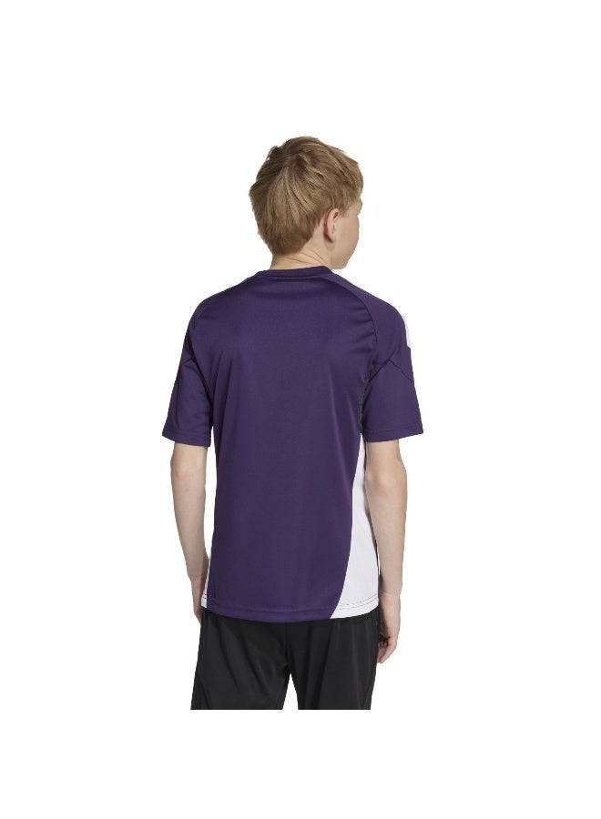 Adidas Mufc Tr Jsy Y Purple Football Jerseys For Junior 5-6Y - Image 4