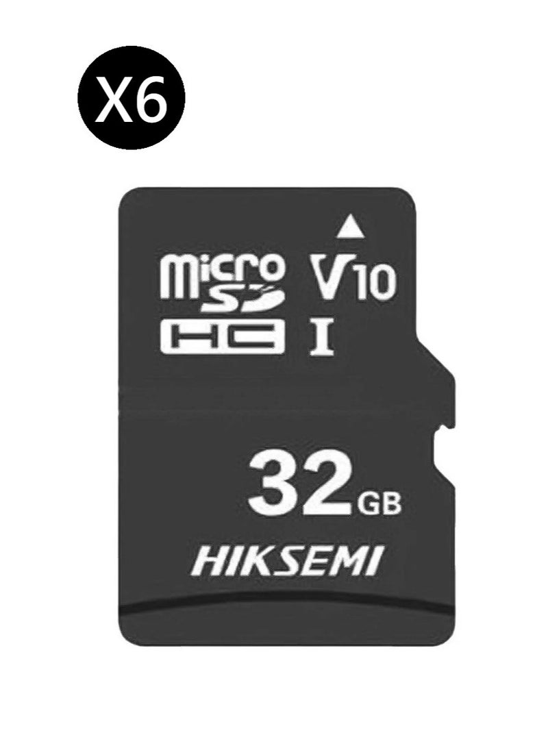 HIKSEMI Bundle Of 6 Micro Sd Card NEO ADAPTER  HS-TF-c1-32GB