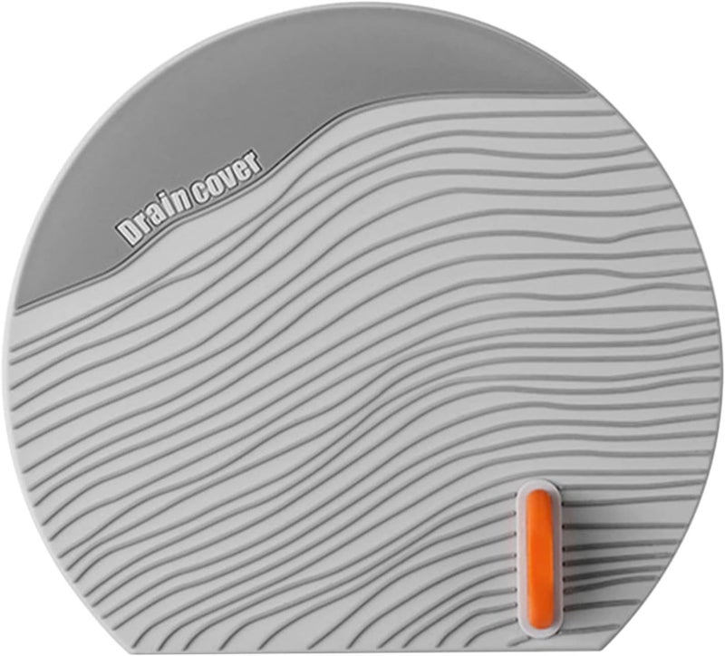 comfrt Silicone Sink Floor Cover, Tub Stopper Silicone Floor Drain Anti-Odor Mat, Silica Gel Drain Plugs, Deodorizing Cover, Kitchen Seal, Sewer Deodorization Suitable for Kitchen, Bathro - Image 1